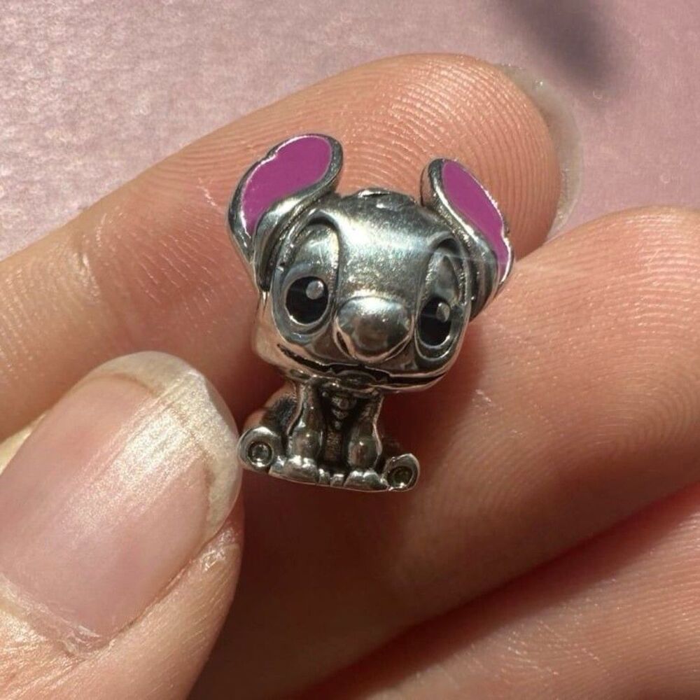 NWOT Stitch Silver Disney x Pandora FIT Charm - Picture 9 of 12